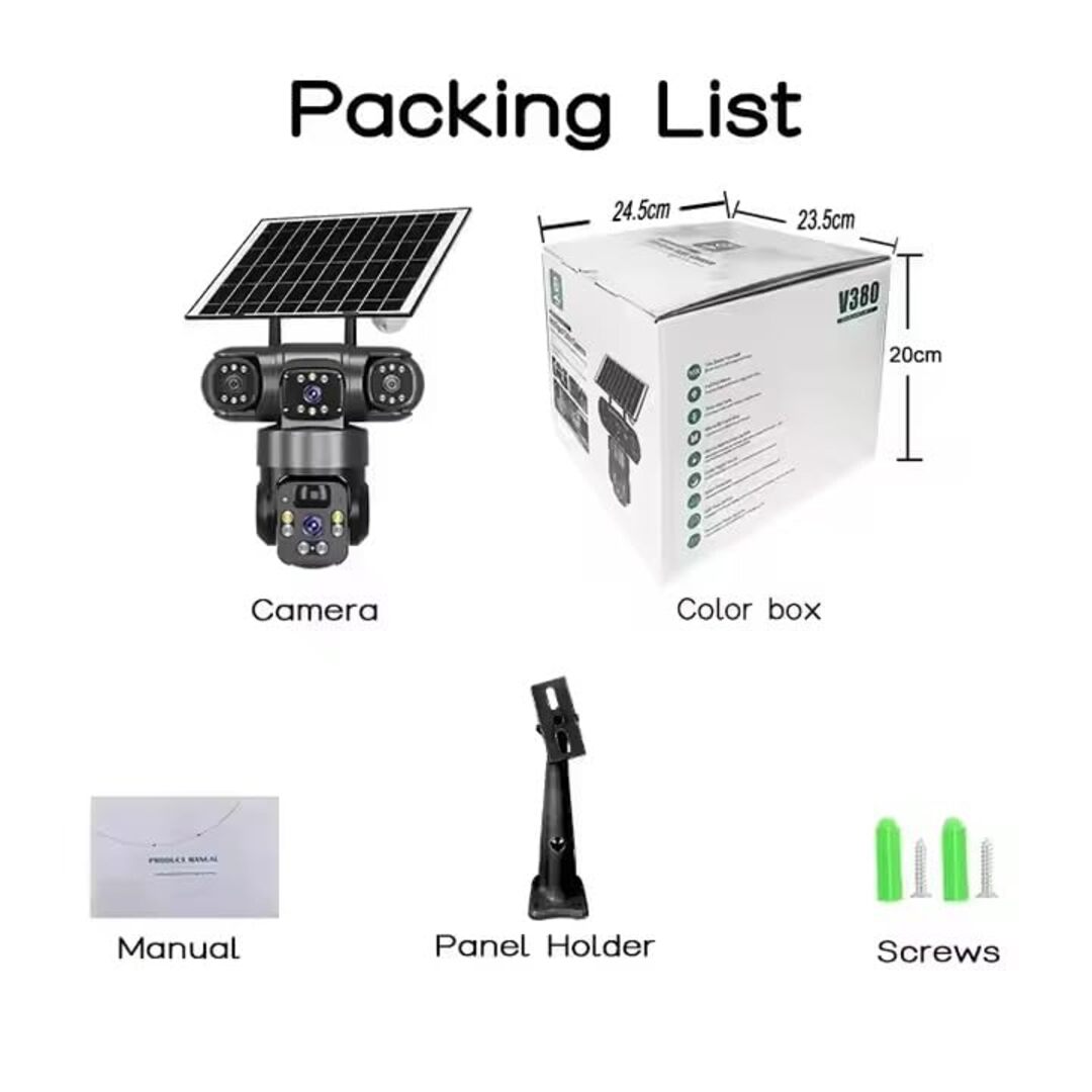 Solar 4G CCTV Camera