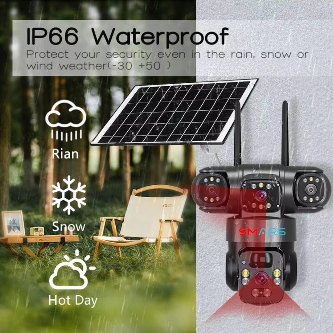 Solar 4G CCTV Camera
