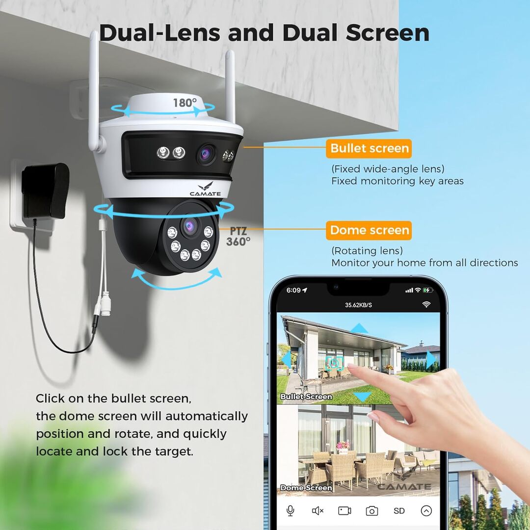 Camate Astro Duo 4G SIM CCTV