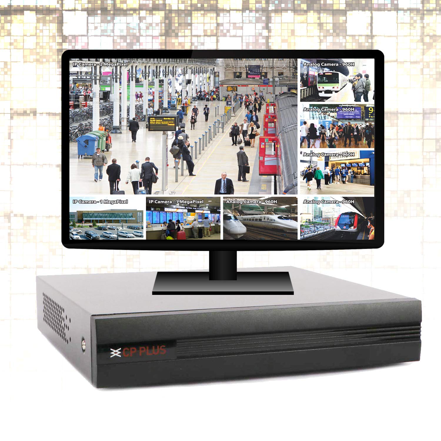 CP Plus 1080P Full HD 8 Channel DVR (Digital Video Recorder)