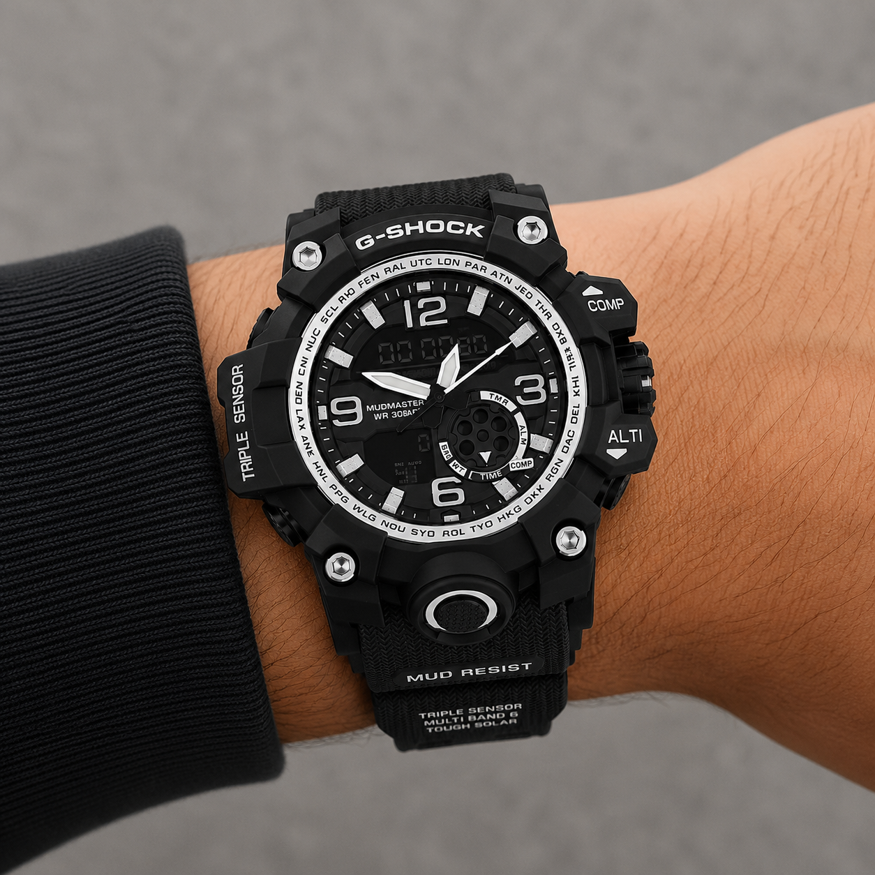 G-SHOCK MUDMASTER BLACK