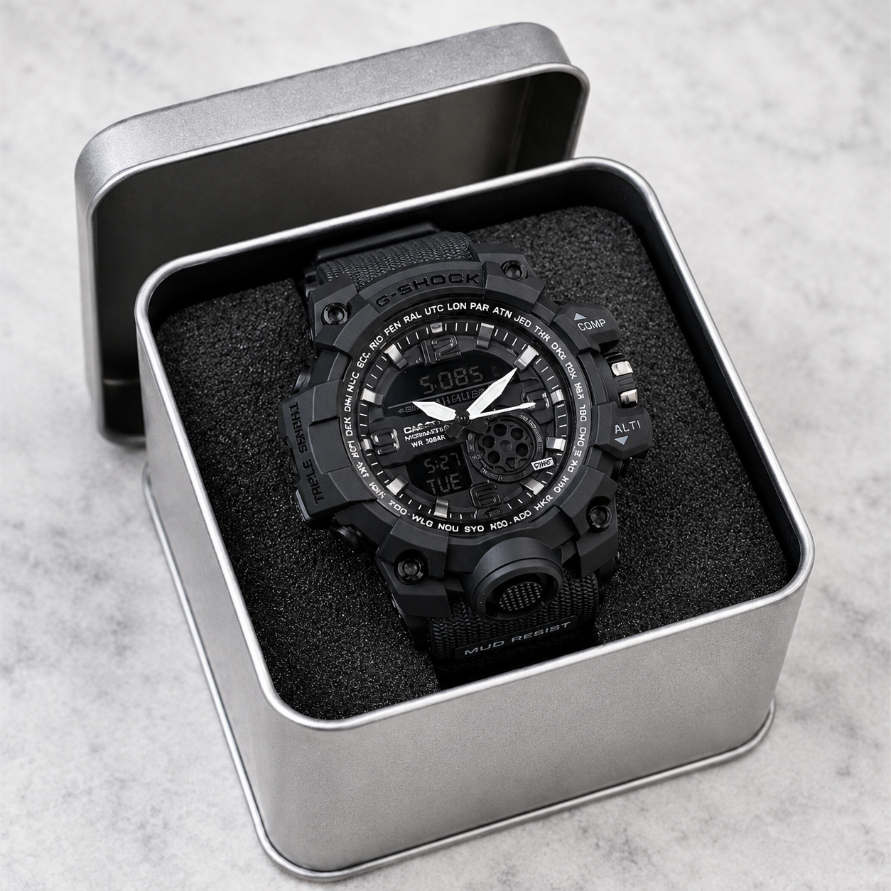 G-SHOCK MUDMASTER BLACK