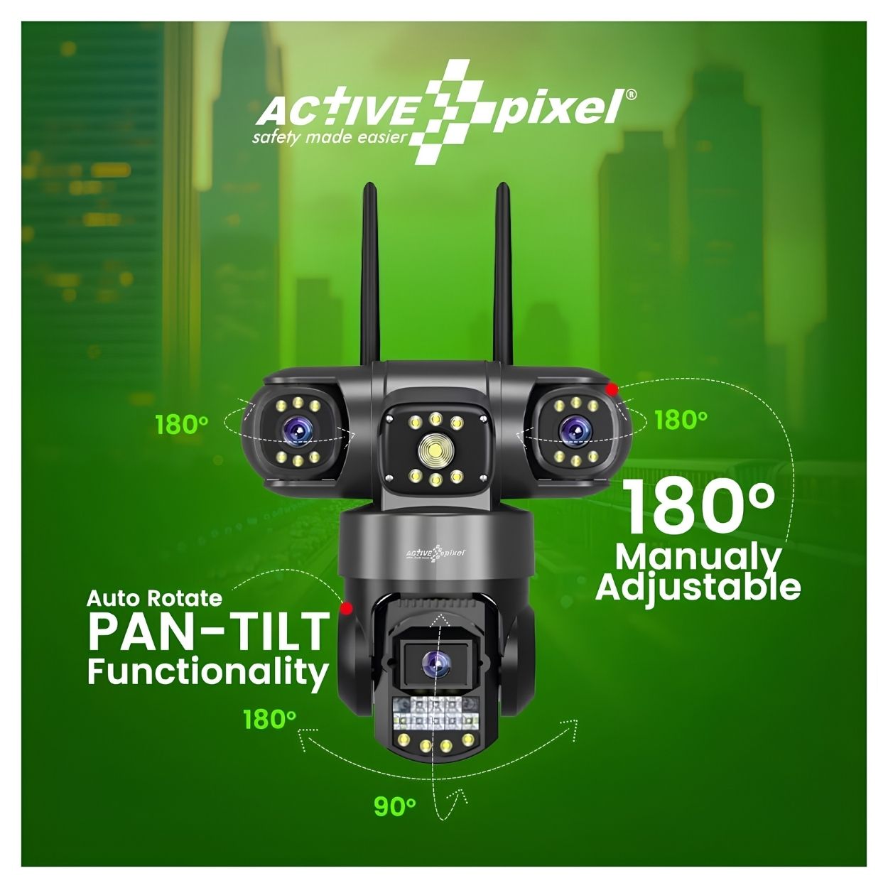Triple Lens Solar Camera