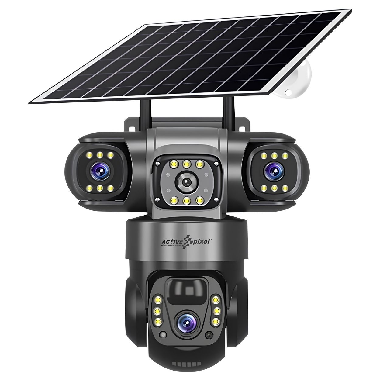 Triple Lens Solar Camera