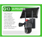 Triple Lens Solar Camera
