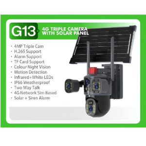 Triple Lens Solar Camera