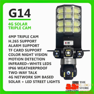Solar Camera with LED Street Light
