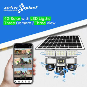 Solar Camera with Street Light