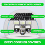 Solar Camera with Street Light
