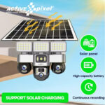 Solar Camera with Street Light