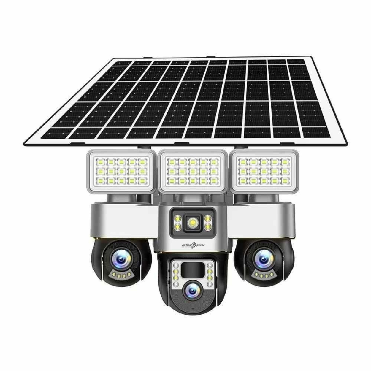Solar Camera with Street Light
