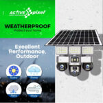 Solar Camera with Street Light