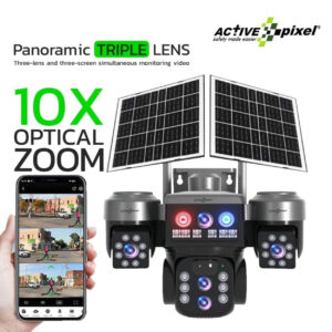 10X Zoom Solar Camera