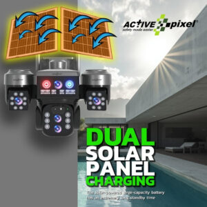 10X Zoom Solar Camera