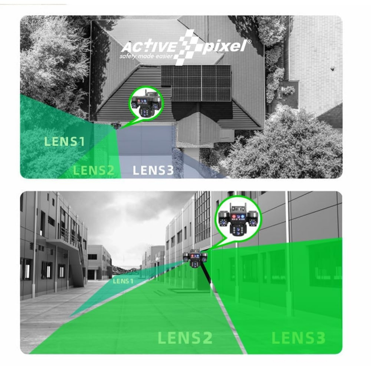 10X Zoom Solar Camera