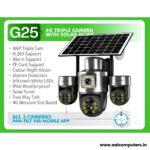 Solar Camera With All Motorized Lenses