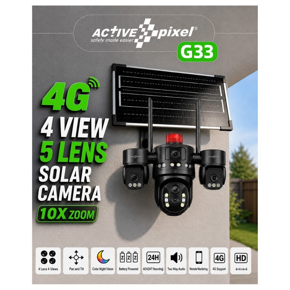 5 Lens Solar Camera
