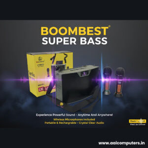 BoomBest Bluetooth karaoke Speaker