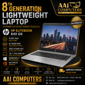 HP EliteBook 840 G6 | i5 8th Gen | 8/16GB RAM | 256/512GB SSD
