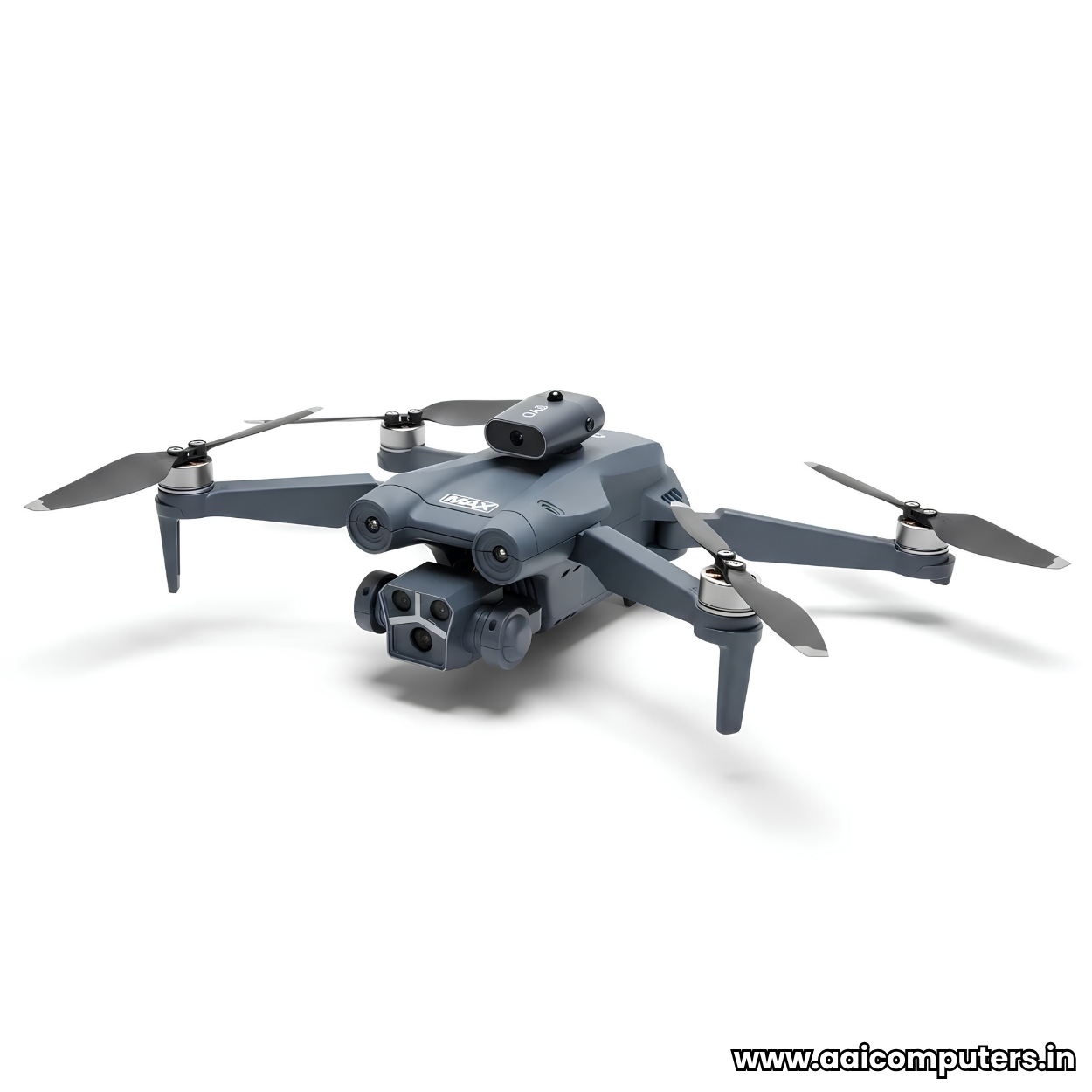 M3 Ultra Dual Camera Drone with Display Remote | Dual 1080P HD Cameras | Obstacle Avoidance | Brushless Motors | RGB Night Lights | One-Key Takeoff/Landing | 2 Batteries | Foldable Camera Drone