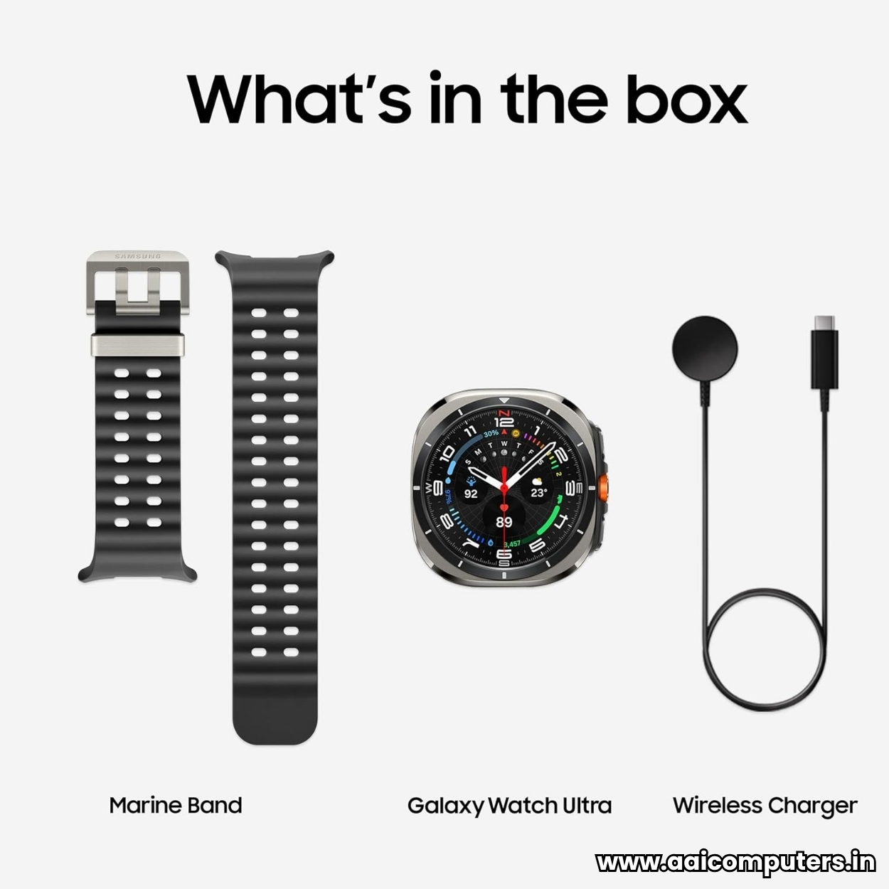Samsung Watch 8 Ultra 47mm 1:1 Master Replica | 2.0″ AMOLED Display | Bluetooth Calling | Sports Tracking | Heart Rate, SpO2 & Sleep Monitor | GPS Navigation | 390mAh Battery | Android & iOS Smartwatch