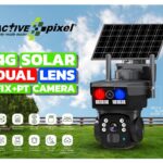 Active Pixel H4 4G Solar Dual Lens PT Security Camera 4MP+4MP with Fixed and PT Camera