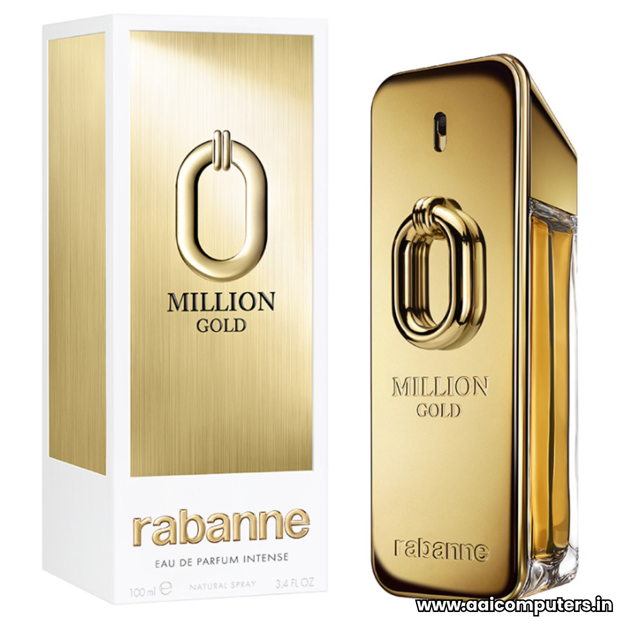 Rabanne Million Gold Eau de Parfum Luxury Perfume for Men