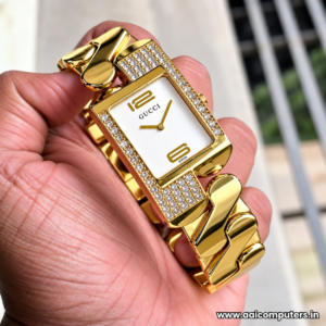 Gucci Zig-Zag Men’s Watch | Premium Japan Quality | Stylish Zig-Zag Design | 4 Color Options | Luxury Fashion Wristwatch