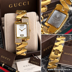 Gucci Zig-Zag Men's Watch Premium Japan Quality Stylish Design 4 Color Options