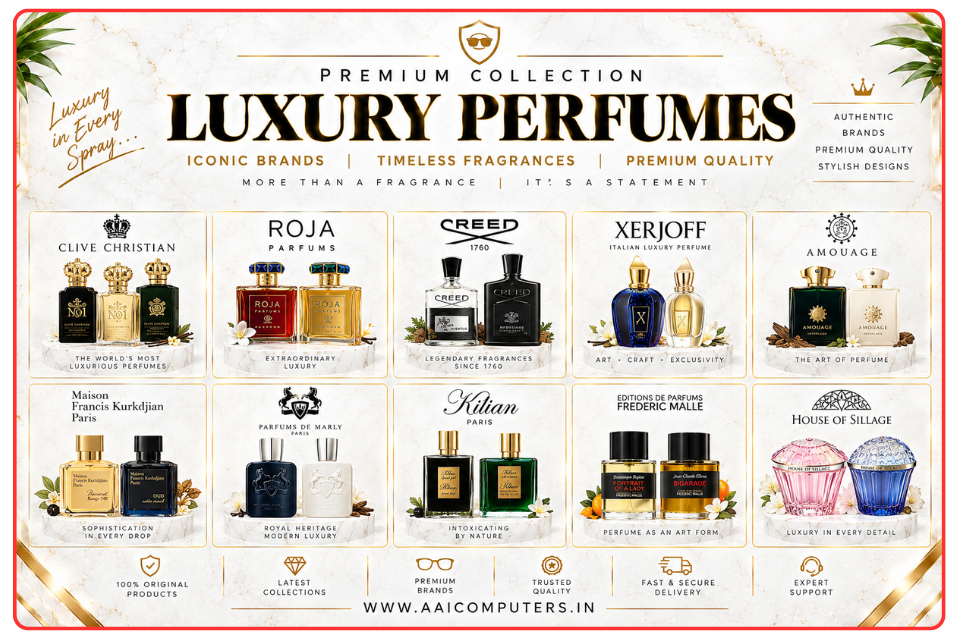 Luxury Perfumes - Premium Branded Perfumes